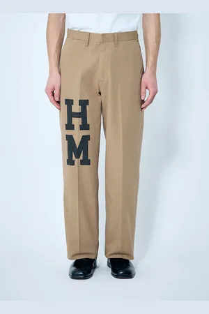 HUMAN MADE Wide Chino Pantalon - Homme Pantalons Khaki L