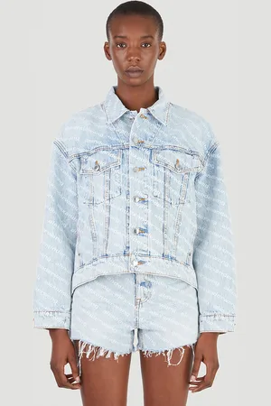 Alexander Wang Logo Denim Jacket - Femme Blousons S
