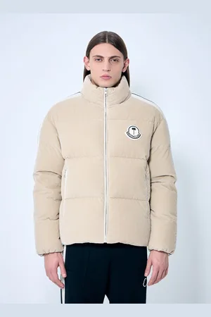 Moncler Abrolhos Short Down Jacket - Blousons Beige 00