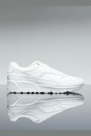 Saint Laurent Bump Leather Baskets- Homme BasketsBlanc Eu - 40