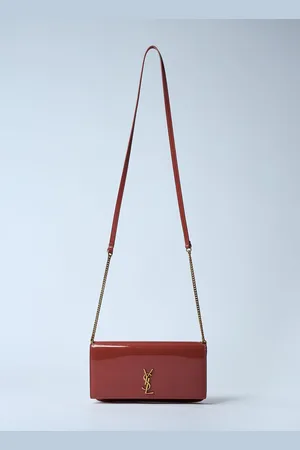 Saint Laurent Cassandre Phone Case On Chain - Femme Sacs À Épaule One Size