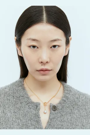 Gucci Blondie Pearl Drop Necklace - Femme Bijoux One Size