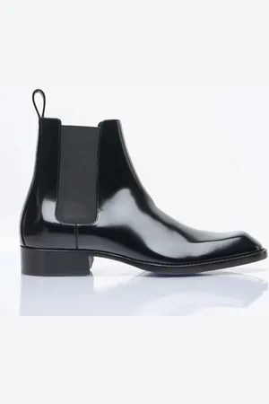 Saint Laurent Vadim Chelsea Bottes- Homme Bottines Eu - 45
