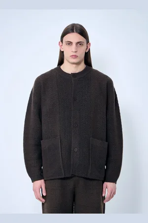 Issey Miyake Rustic Knit Cardigan - Homme Pulls One Size