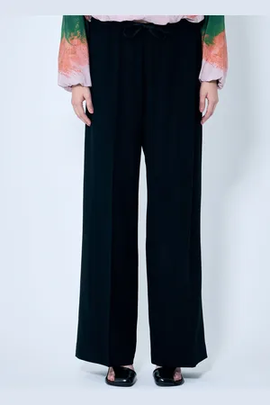 DRIES VAN NOTEN Puvis Wool Pantalon - Femme Pantalons Fr - 36