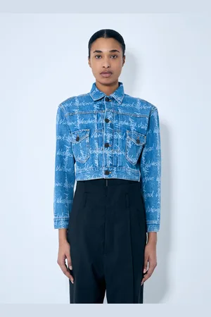 Vivienne Westwood Marlene Cropped Denim Jacket - Femme Blousons S