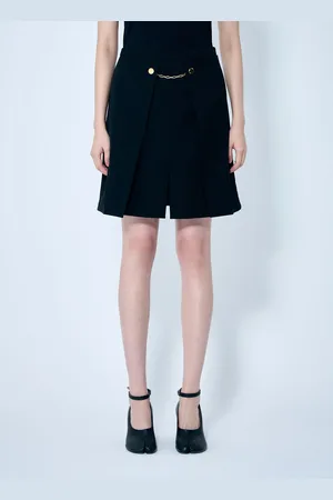 Ganni Light Twill Suiting Skirt - Femme Jupes Fr - 36