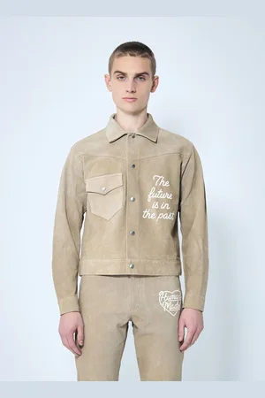 HUMAN MADE Suede Jacket - Homme Blousons Beige M
