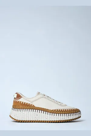 Chloé Nama Sneaker - Femme BasketsBeige Eu - 36