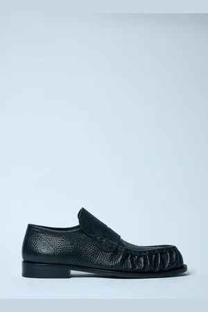 DRIES VAN NOTEN Pebble-grain Leather Loafers - Homme Mocassins Eu - 40