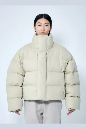 Entire Studios Mml Puffer Jacket - Femme Blousons Cream S
