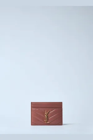 Saint Laurent Cassandre Cardholder - Femme Portefeuilles & Porte-cartes One Size