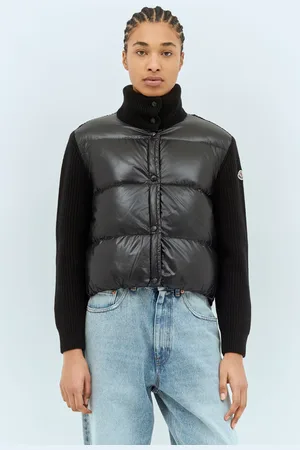 Moncler Zip-up Padded Cardigan - Femme Pulls L