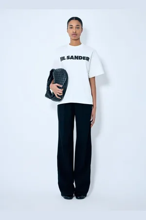 Jil Sander Logo Print T-shirt - Femme T-shirts L
