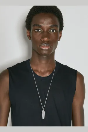 Rick Owens Sarcophagus Charm Necklace - Homme Bijoux One Size