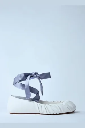 Yume Yume Tied Ballerina Flats - Femme Chaussures Plates Eu - 38