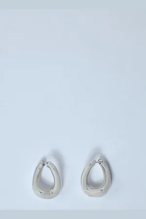 TOM WOOD Twist Hoop Earrings - Bijoux One Size