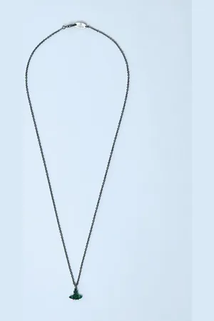 Vivienne Westwood Tammy Pendant Necklace - Homme Bijoux Green One Size