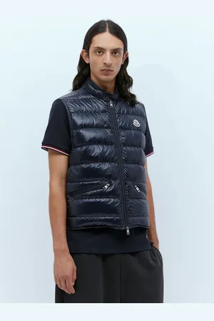 Moncler Gui Down Gilet - Homme Blousons Navy 1