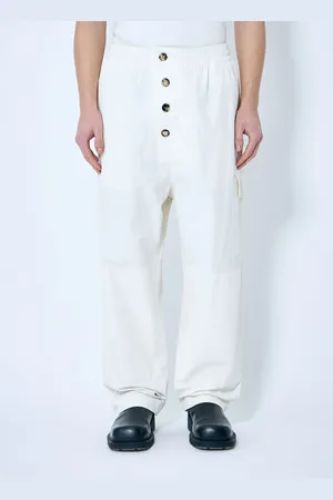 Bottega Veneta Light Cotton Twill Pantalon - Homme Pantalons S