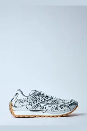 Bottega Veneta Orbit Baskets- Homme BasketsArgenté Eu - 44