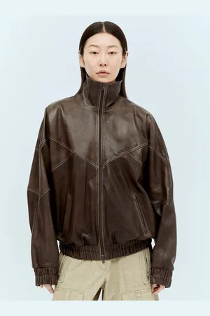 Acne Studios Supple Leather Jacket - Femme Blousons Fr - 38