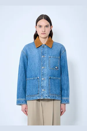 Bottega Veneta Vintage Indigo Denim Jacket - Femme Blousons It - 38