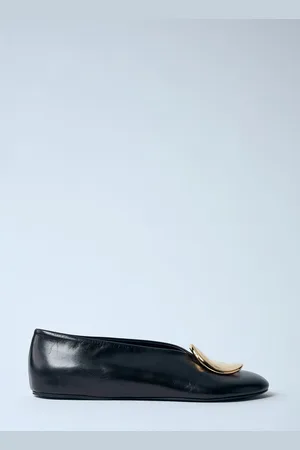 Jil Sander Leather Ballerina Pumps - Femme Chaussures Plates Eu - 36