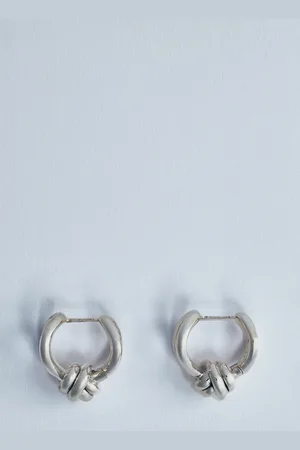 Bottega Veneta Knot Earrings - Femme Bijoux One Size
