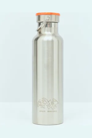 Space Available Recycled Cap Water Bottle - Kitchen Orange One Size