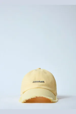 Jacquemus La Casquette Artichaut Cap - Femme Chapeaux Yellow Eu - 56