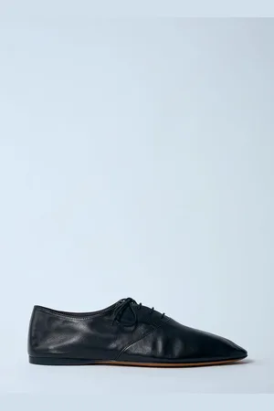 The Row Heredita Leather Lace-up Shoes - Femme Derbies Et Richelieux Eu - 36