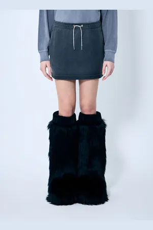 Alexander Wang Crystal Hotfix Tube Skirt - Femme Jupes Grey Xs