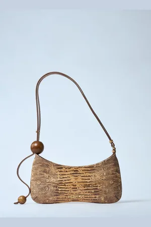 Jacquemus Le Bisou Perle épaulesSac - Femme Sacs À Épaule Beige One Size