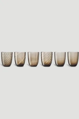 NasonMoretti Set Of Six Idra Water Glass - Glassware One Size