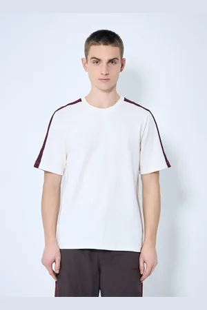 adidas Logo Motif T-shirt - T-shirts Beige M