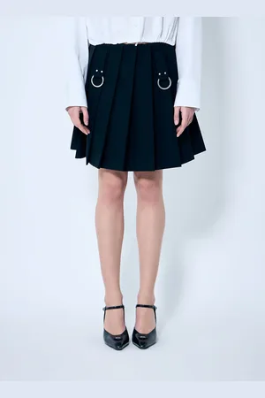 Prada Pleated Wool Skirt - Femme Jupes It - 40