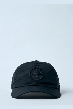 Stone Island Logo Motif Baseball Cap - Homme Chapeaux M