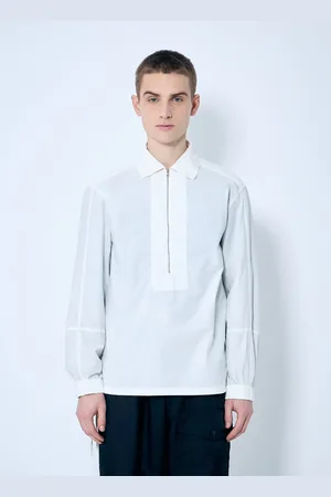 DRIES VAN NOTEN Cotton Zip-up Chemise- Homme Chemises Eu - 46
