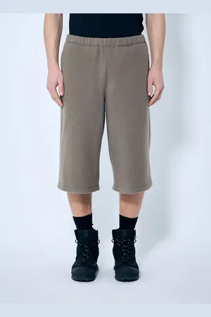 RIER Fleece City Pantalon - Homme Shorts Beige S