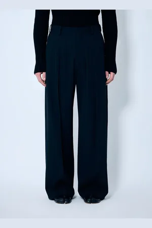 Acne Studios Pinstriped Tailored Pantalon - Homme Pantalons Navy Eu - 50