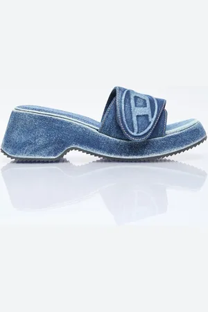 Diesel Sa-oval Platform Slides - Femme Claquettes Eu - 37