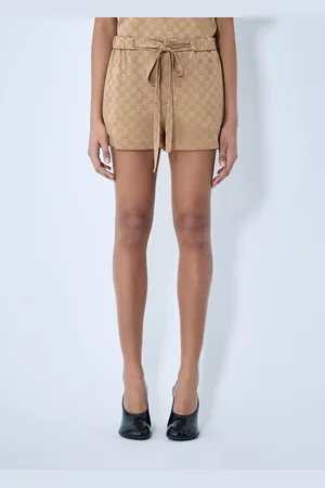 Gucci Gg Satin Shorts - Femme Shorts It - 40