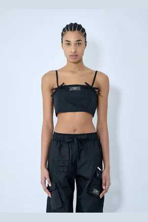 Ganni Duchesse Strap Top - Femme Hauts Fr - 34