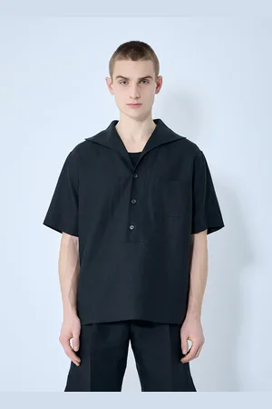 Dolce & Gabbana Linen Polo Chemise- Homme Chemises Eu - 39