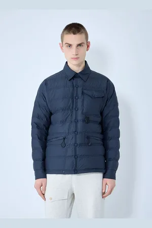 Moncler Lavachey ChemiseJacket - Homme Blousons Navy 4