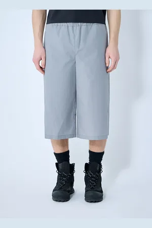 RIER Poplin Bermuda Shorts - Homme Shorts Grey S