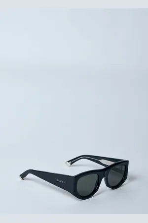 Gucci Rectangular Frame Sunglasses - Femme Lunettes De Soleil One Size