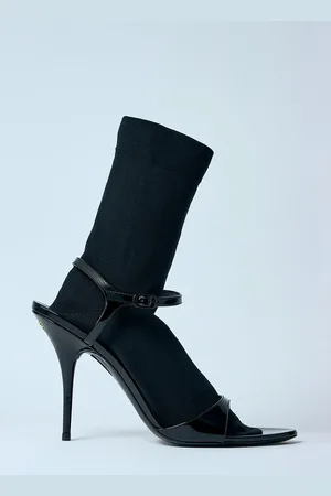 Balenciaga Avenue Sock 110mm Heel Sandales- Femme Talons Eu - 36