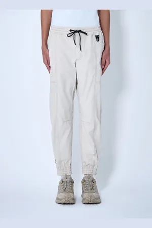 Moncler Logo Patch Cargo Pantalon - Homme Pantalons Beige S